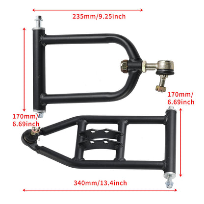 12 inch Front Suspension Swingarm Buggy Electric ATV Go Kart Bike