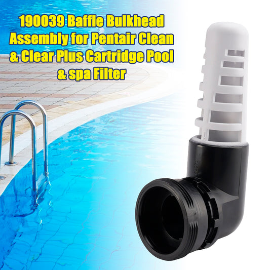 Pentair 190039 Baffle Bulkhead Assembly – Replacement for Clean & Clear Plus Cartridge Pool & Spa Filter