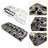 Complete Cylinder Head & Gasket Kit for Kubota V3300 Engine, Fits Bobcat S650, T650 & Case 445, with 12 Valves