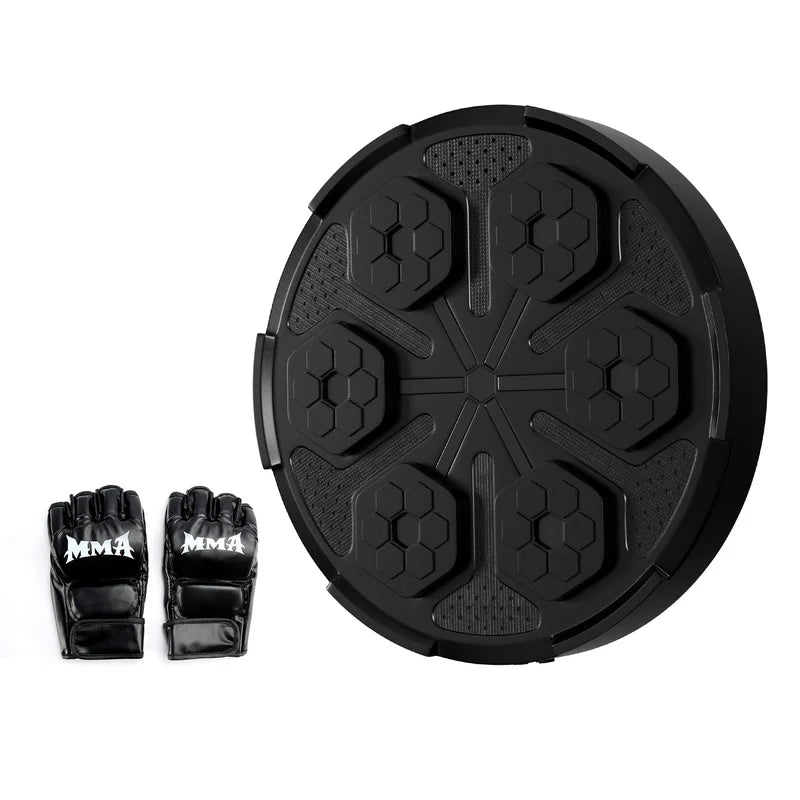Bluetooth Smart Music Boxing Machine – Wall-Mounted Reflex & Fitness Trainer for Home, Office & Gym