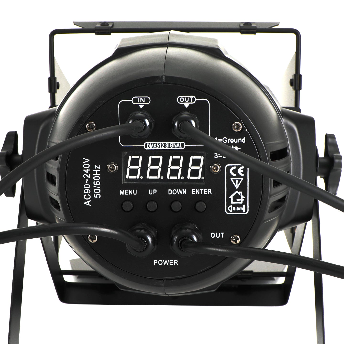 54 LED Par Stage Light – RGBW DMX Uplighting Spotlight for DJ Disco Party Show Events