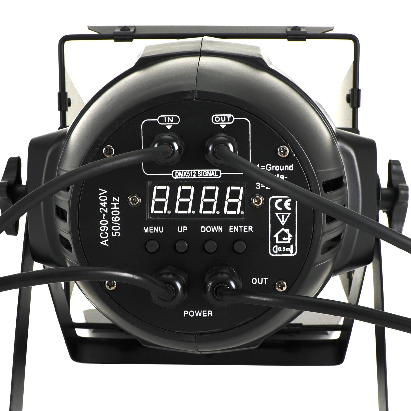 54 LED Par Stage Light – RGBW DMX Uplighting Spotlight for DJ Disco Party Show Events