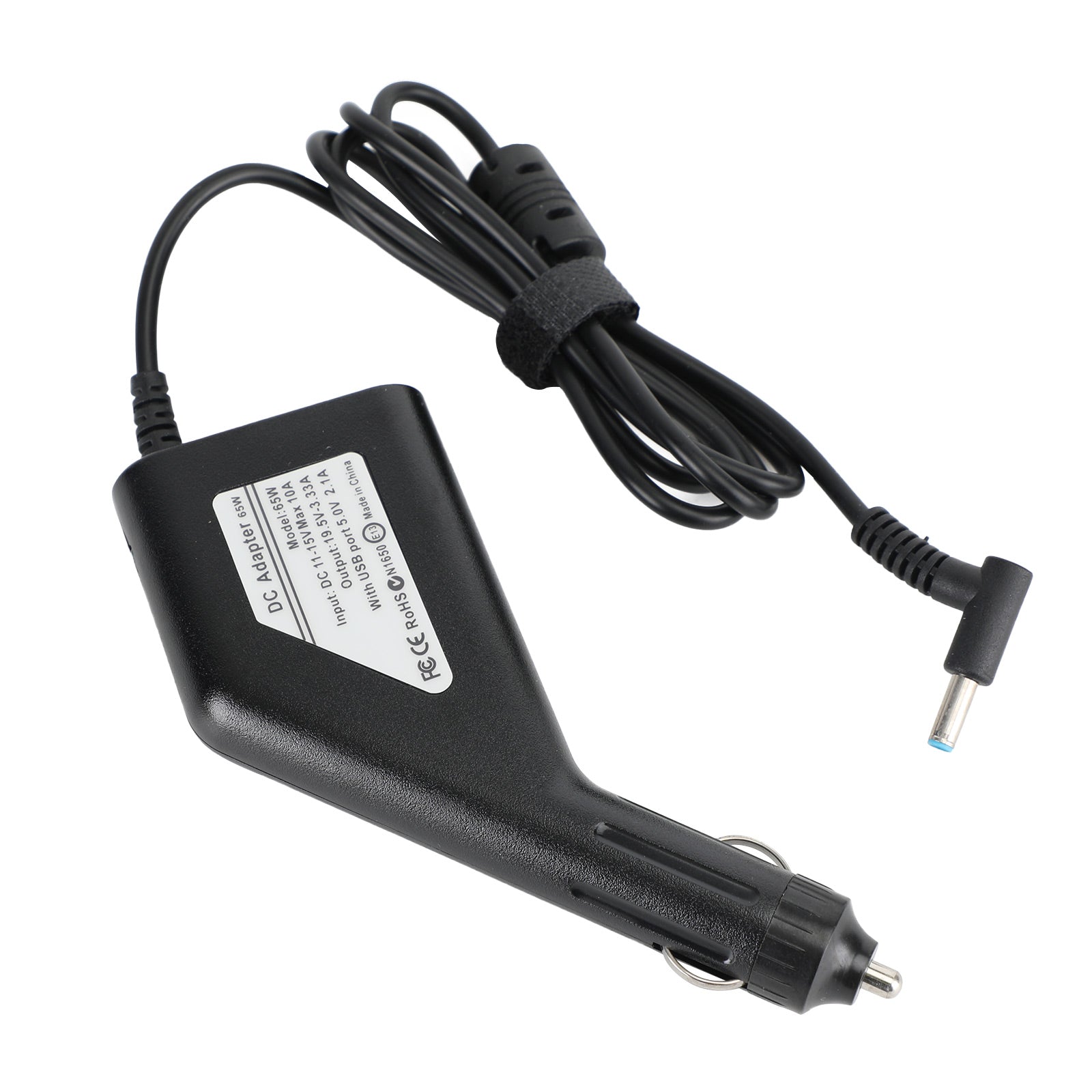 Replacement 65W HP Laptop Charger – 19.5V 3.33A Car & AC Adapter, 4.5x3.0mm