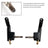 R/L Steering Knuckle Spindle Coleman KT196/CK196-T 196cc Kart (Copy)