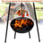 Tripod Outdoor Fire Pit BBQ Round Bowl Garden Patio Extra Large Barbecue Grill