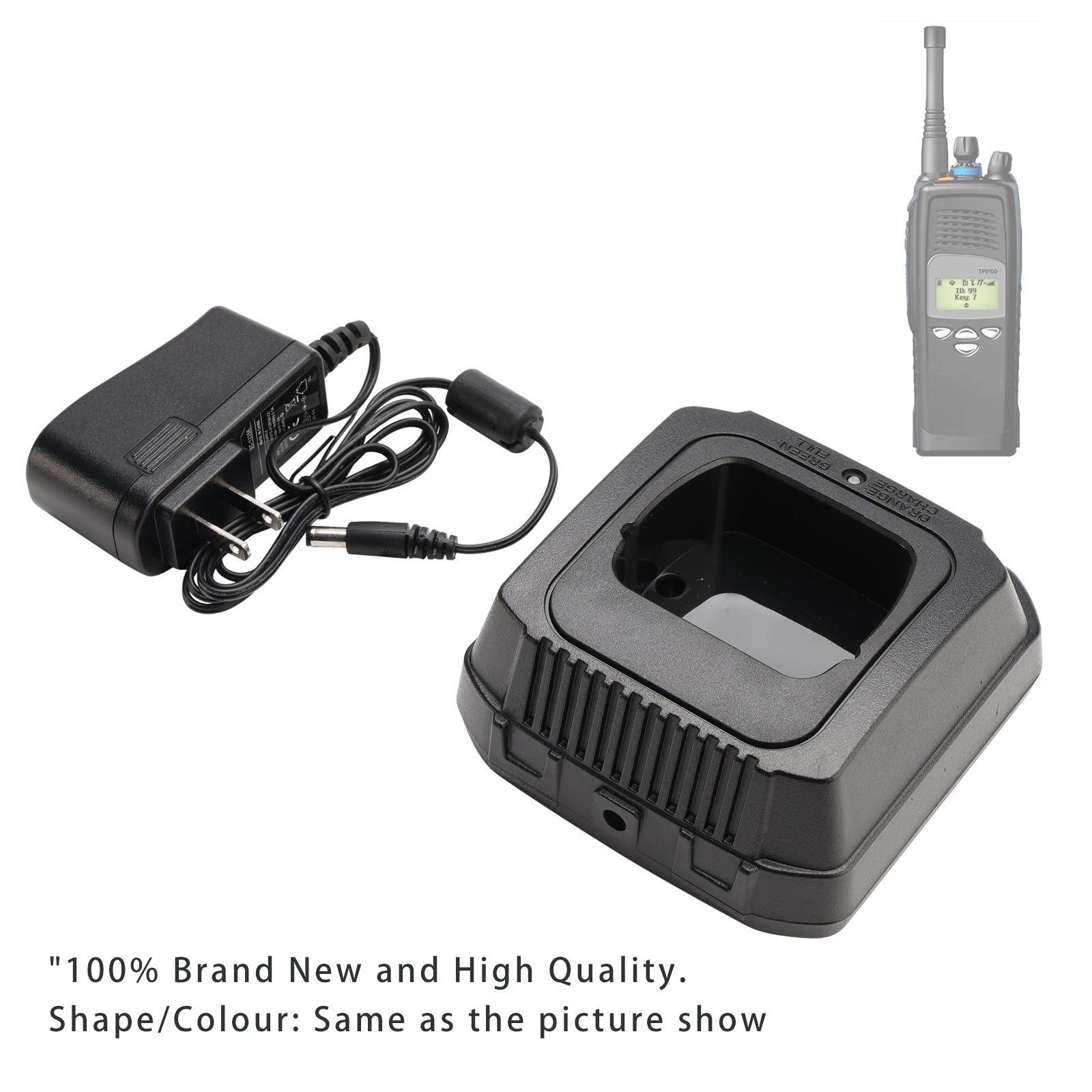 Tait TP9100 Charger Battery Intelligent Fast Rapid Dock Charger for Tait TP9100