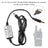 FT4XR/FT65R-USB DC Charger Cable Charger For Yaesu FT4X FT4XR FT25R FT65R Radio