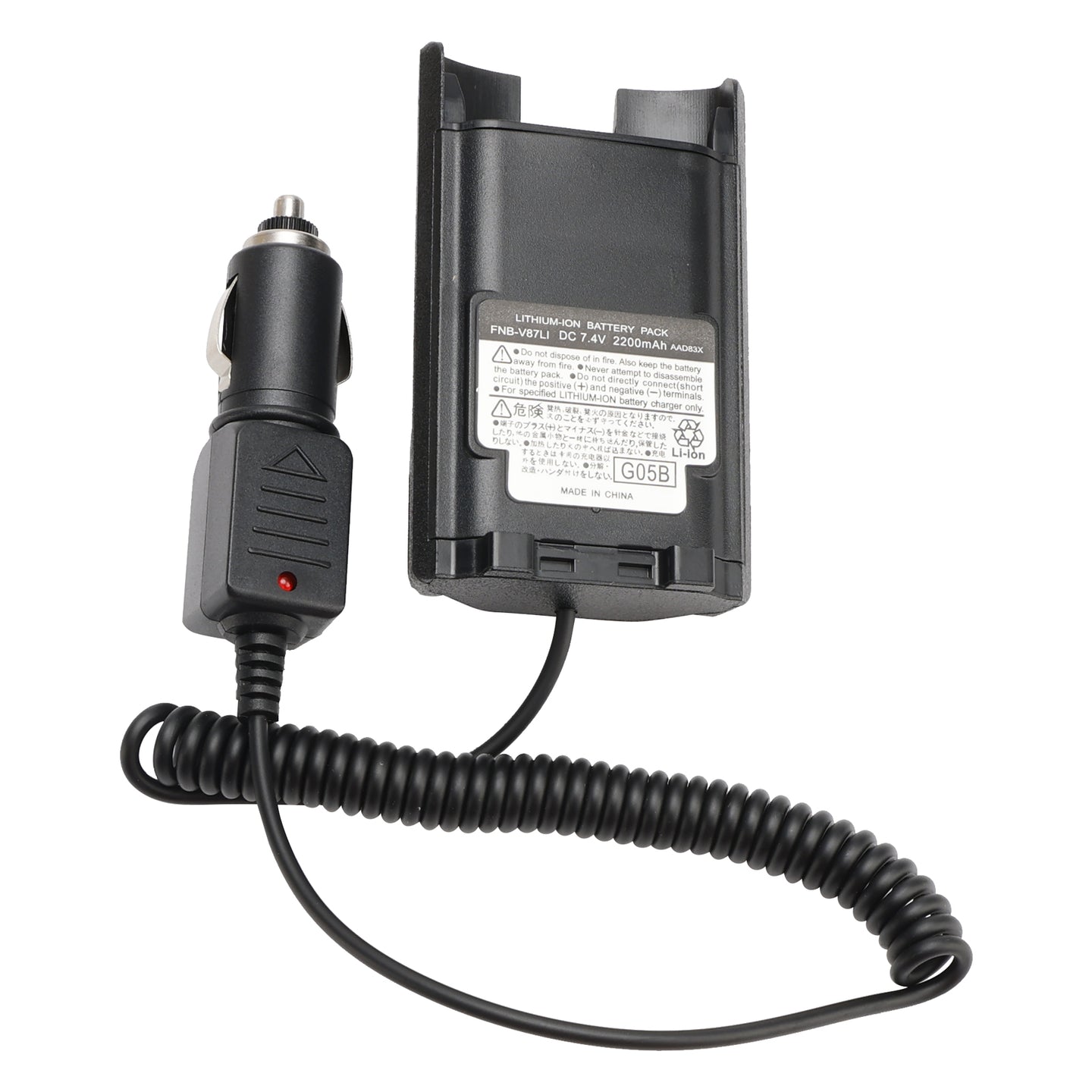 FNB-V87 Car Charger 12V/24V Battery Eliminator For VX820 VX821 VX824 VX829 VX920