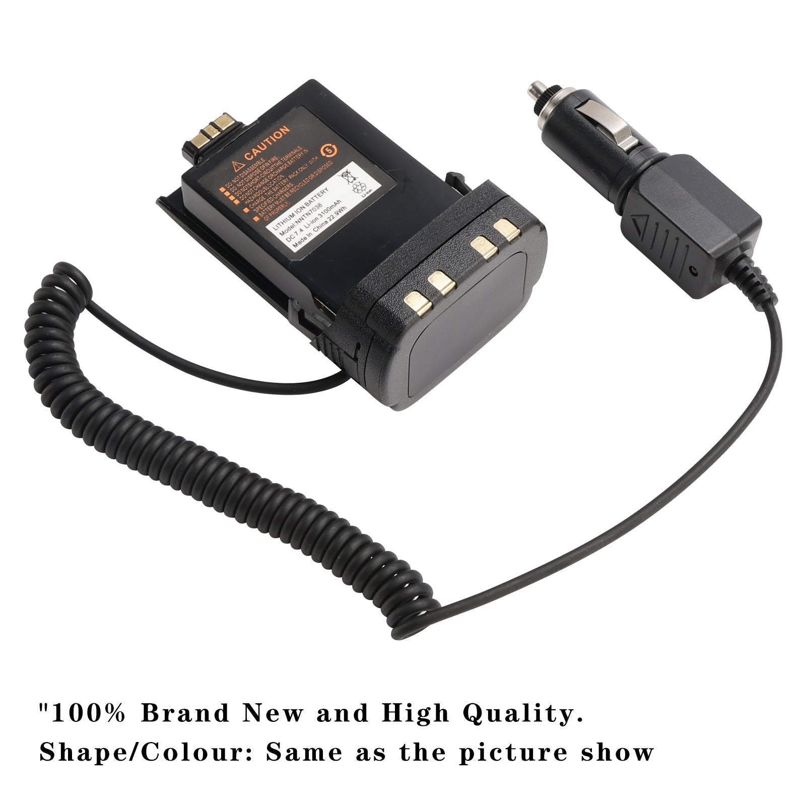 APX6000 Car Charger 12V/24V Battery Eliminator For APX7000 APX8000 SRX2200 Radio