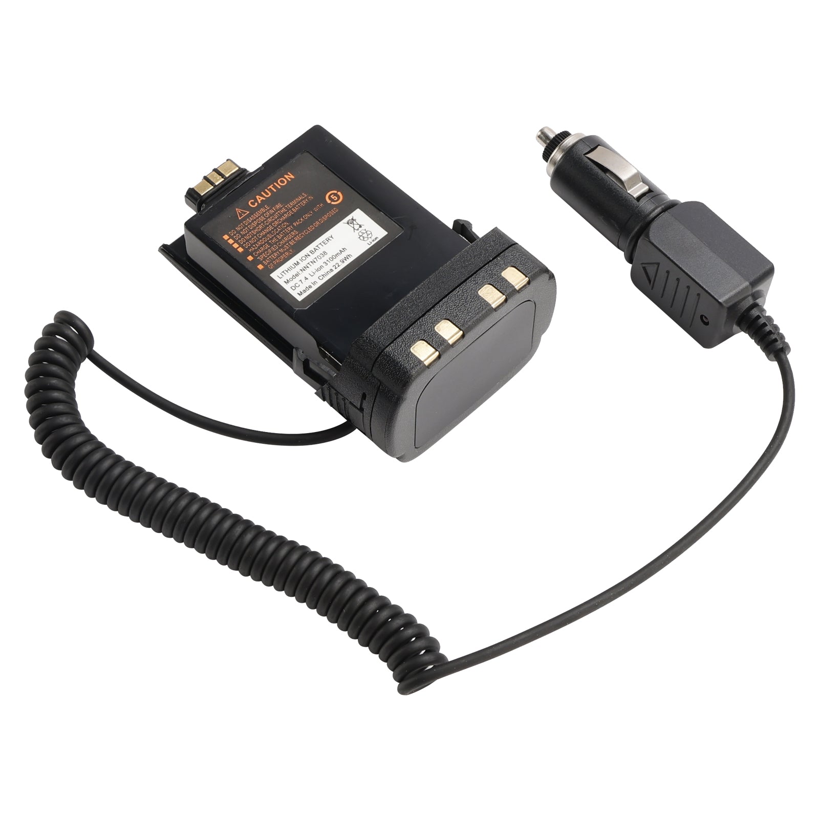 APX6000 Car Charger 12V/24V Battery Eliminator For APX7000 APX8000 SRX2200 Radio
