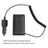 FNB-V95/V96 Car Charger 12V/24V Battery Eliminator For Vertex VX-350 VX351 VX354
