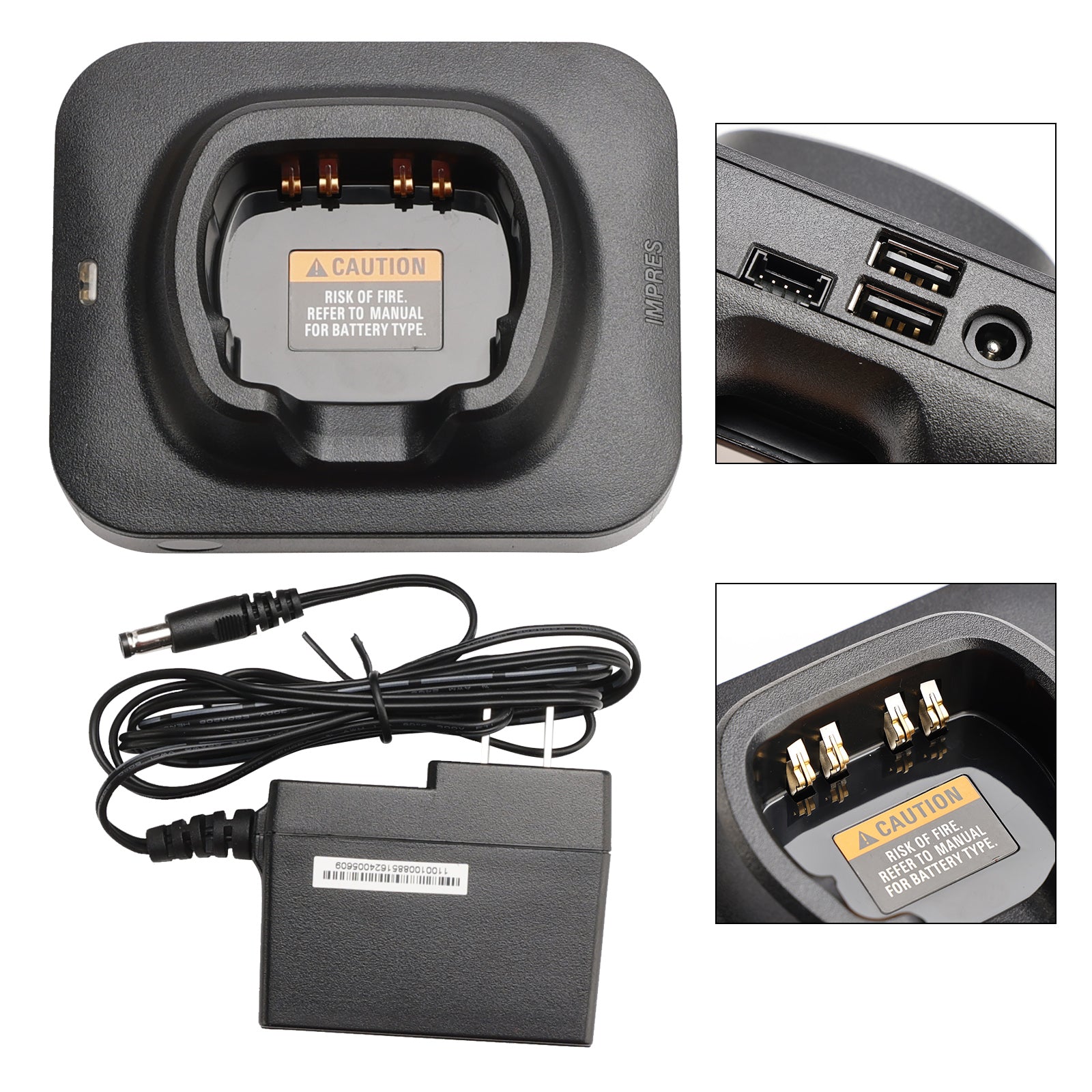 NNTN8845A Fast Rapid Dock Charger for APX6000 APX7000 APX8000 SRX2000 Radio