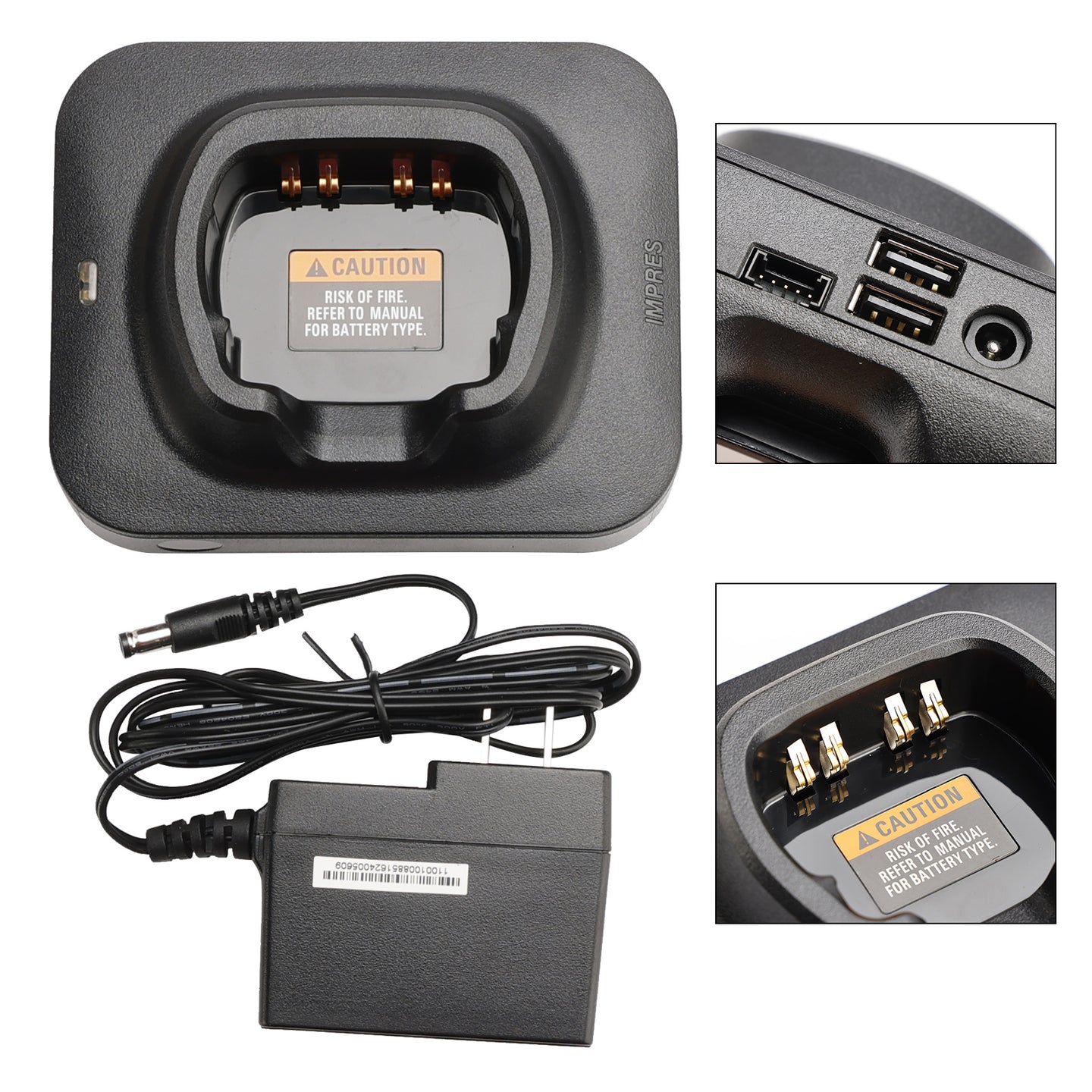 NNTN8845A Fast Rapid Dock Charger for APX6000 APX7000 APX8000 SRX2000 Radio