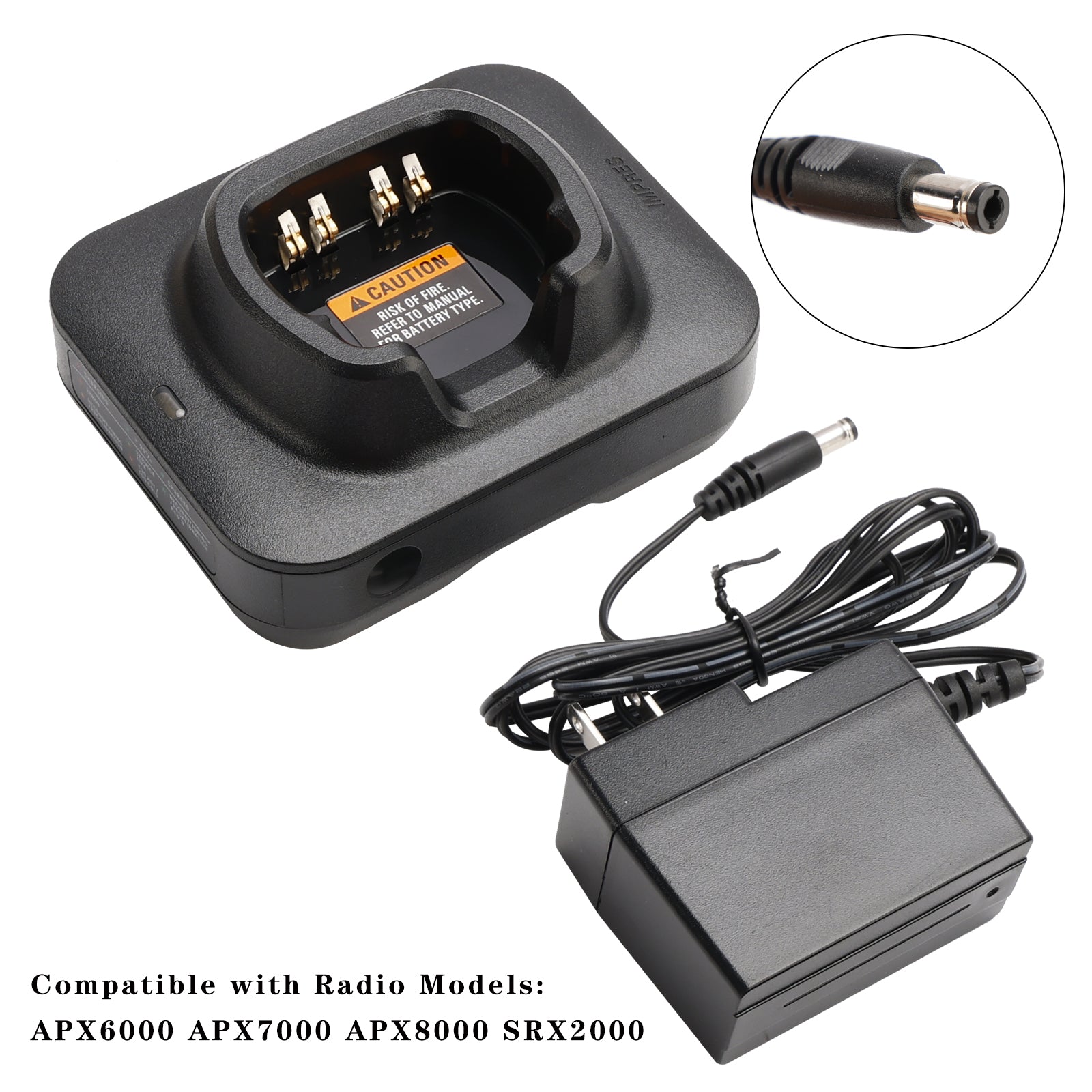 NNTN8845A Fast Rapid Dock Charger for APX6000 APX7000 APX8000 SRX2000 Radio