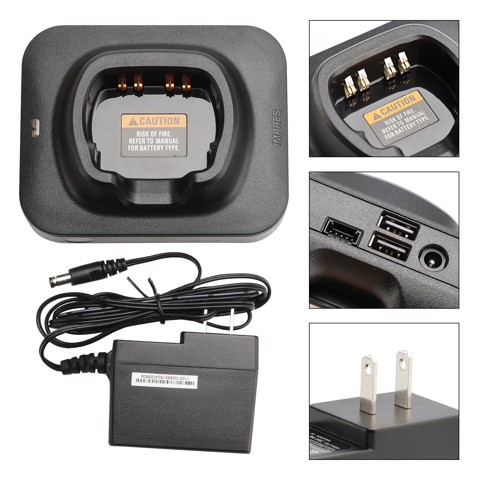 NNTN8845A Fast Rapid Dock Charger for APX6000 APX7000 APX8000 SRX2000 Radio