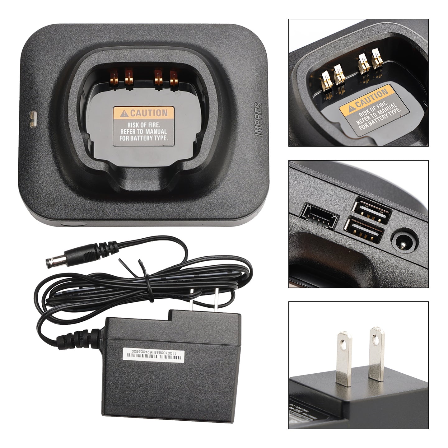 NNTN8845A Fast Rapid Dock Charger for APX6000 APX7000 APX8000 SRX2000 Radio