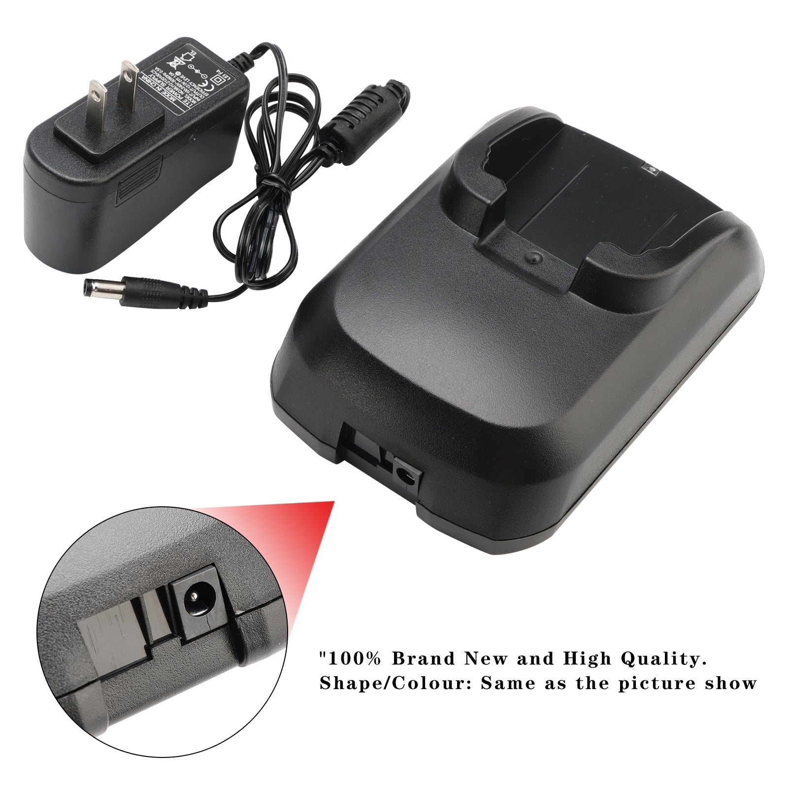 FNB-V87 Fast Rapid Dock Charger for Vertex VX820 VX821 VX824 VX829 VX920 Radio
