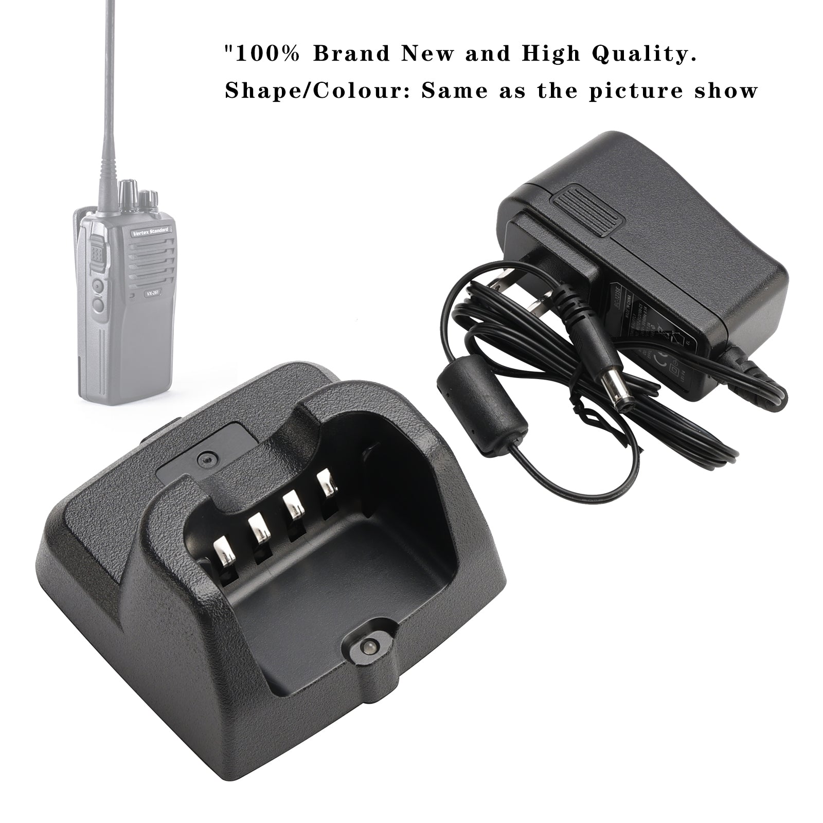 CD-67 Fast Rapid Dock Charger for Vertex EVX-Z61 EVX-Z62 EVX-C71 EVX-C79 VZ-D281
