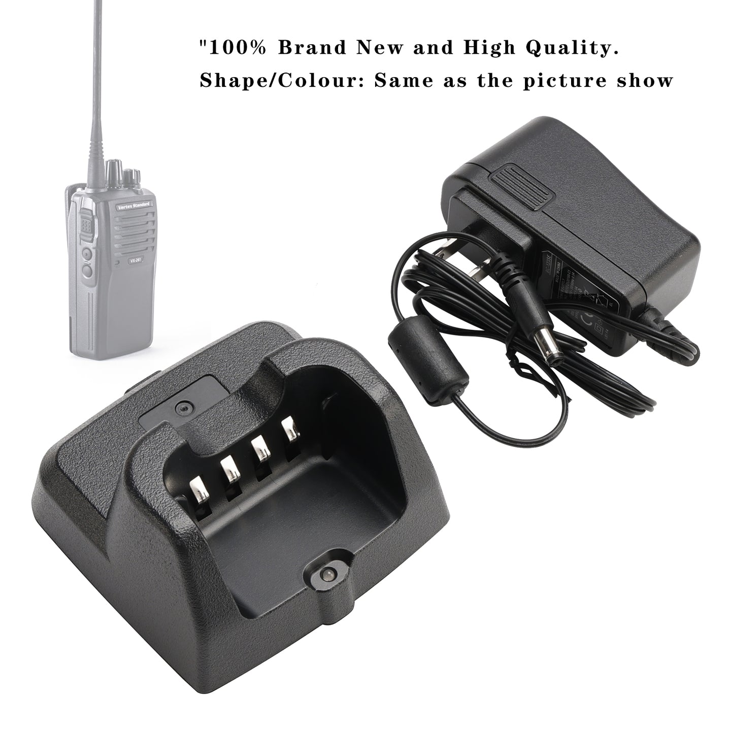 CD-67 Fast Rapid Dock Charger for Vertex EVX-Z61 EVX-Z62 EVX-C71 EVX-C79 VZ-D281