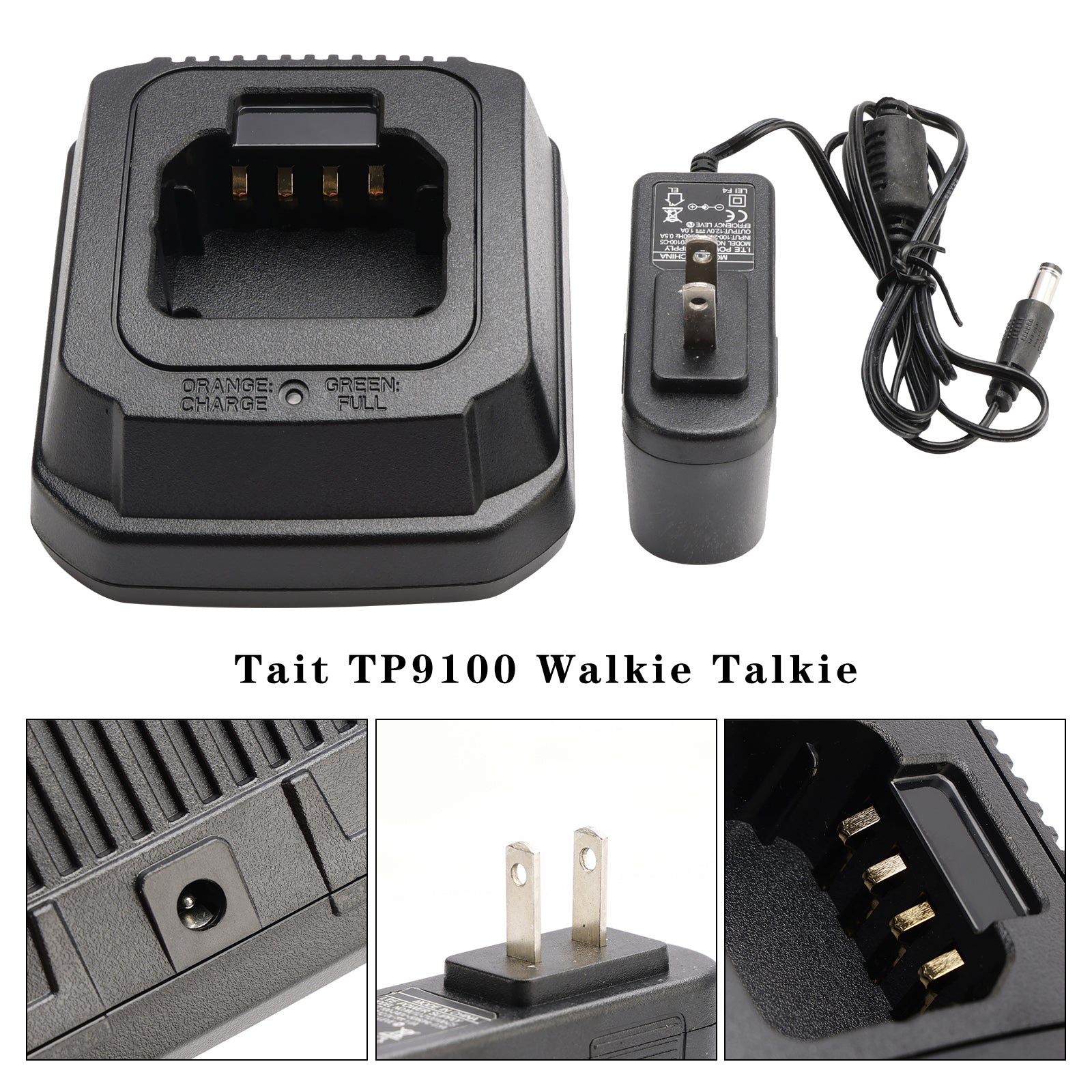 Tait TP8100/TP9300 Fast Rapid Dock Charger for Tait TP8100 TP9300 Battery Radio