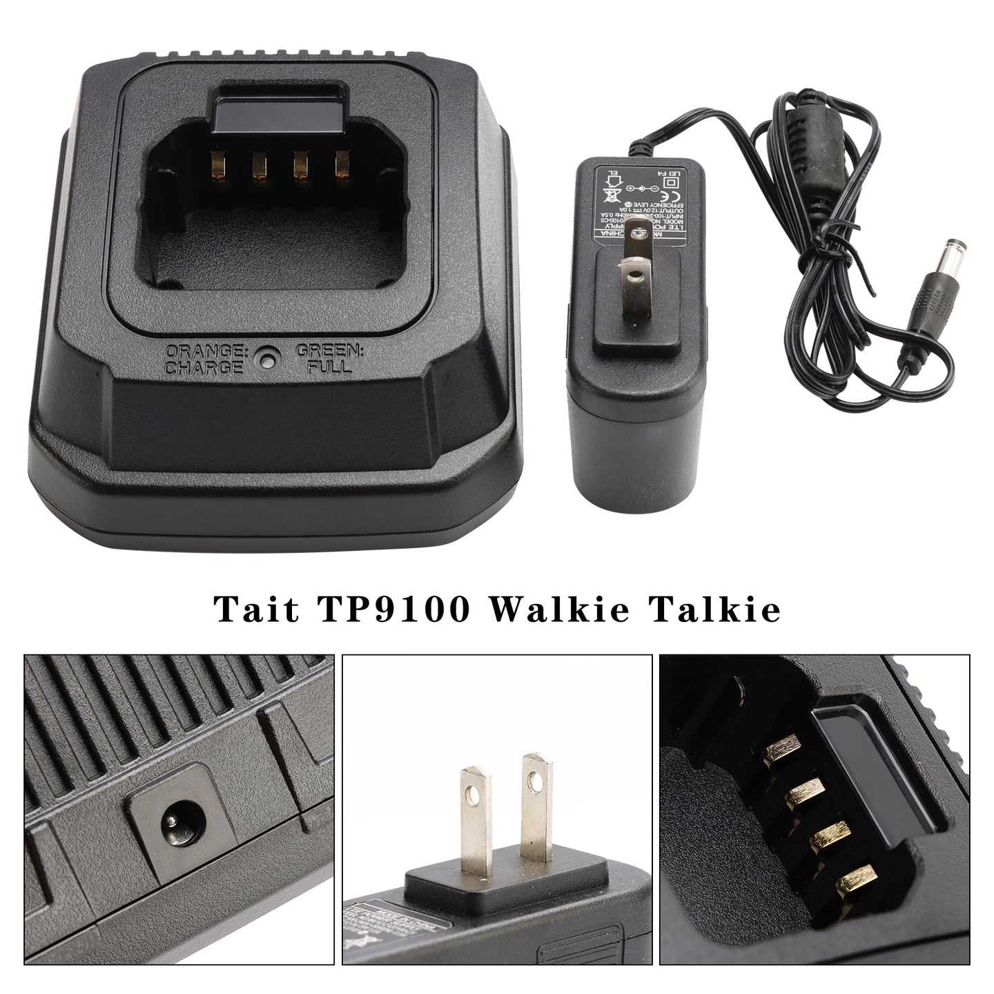 Tait TP8100/TP9300 Fast Rapid Dock Charger for Tait TP8100 TP9300 Battery Radio