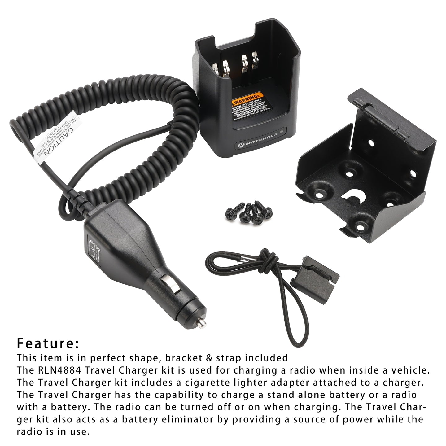 RLN4884 Car Charger For XTS MT HT1000 XTS5000 XTS3000 XTS2500 MT2000 Radio