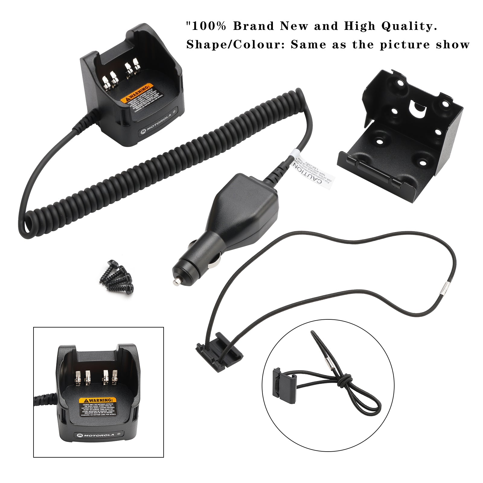 RLN6434A Car Charger For APX6000 APX600LI APX7000 APX7000XE APX8000H APX8000HXE