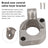 Energy Hydraulic Log Splitter Valve Lever Handle Mounting Bracket for HUSKY/MTD