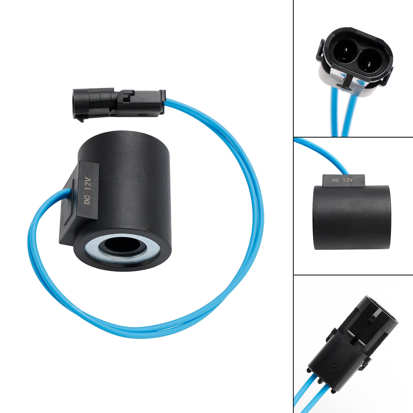 6359732 Solenoid Valve Coil For HydraForce Weatherpack Connector 12V DC Size 10