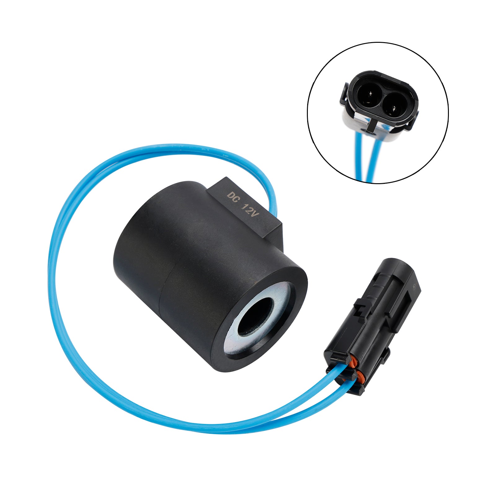 6359732 Solenoid Valve Coil For HydraForce Weatherpack Connector 12V DC Size 10