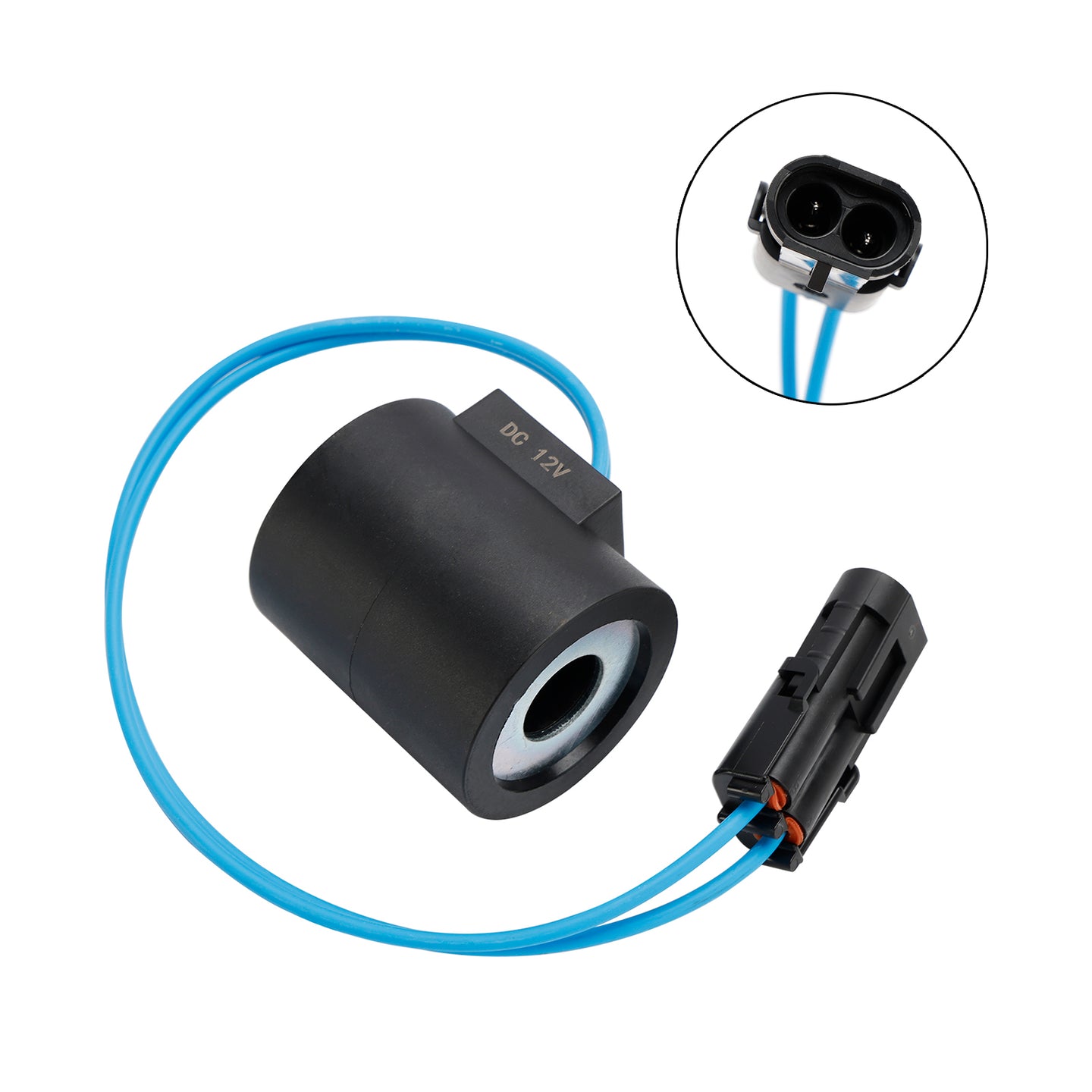 6359732 Solenoid Valve Coil For HydraForce Weatherpack Connector 12V DC Size 10