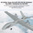 RC Glider Foam Aircraft 3CH Z55 RC Airplane Toy With 2 Batteries For Kid Gift