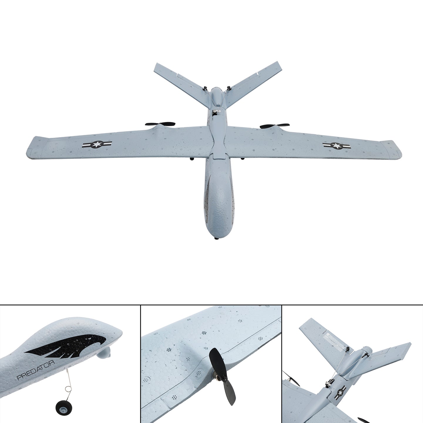 RC Glider Foam Aircraft 3CH Z55 RC Airplane Toy With 2 Batteries For Kid Gift