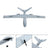 RC Glider Foam Aircraft 3CH Z55 RC Airplane Toy With 2 Batteries For Kid Gift