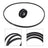 DRIVE IDLER PULLEY DRIVE BELT 539110411 & 539110311 For HUSQVARNA Z254F