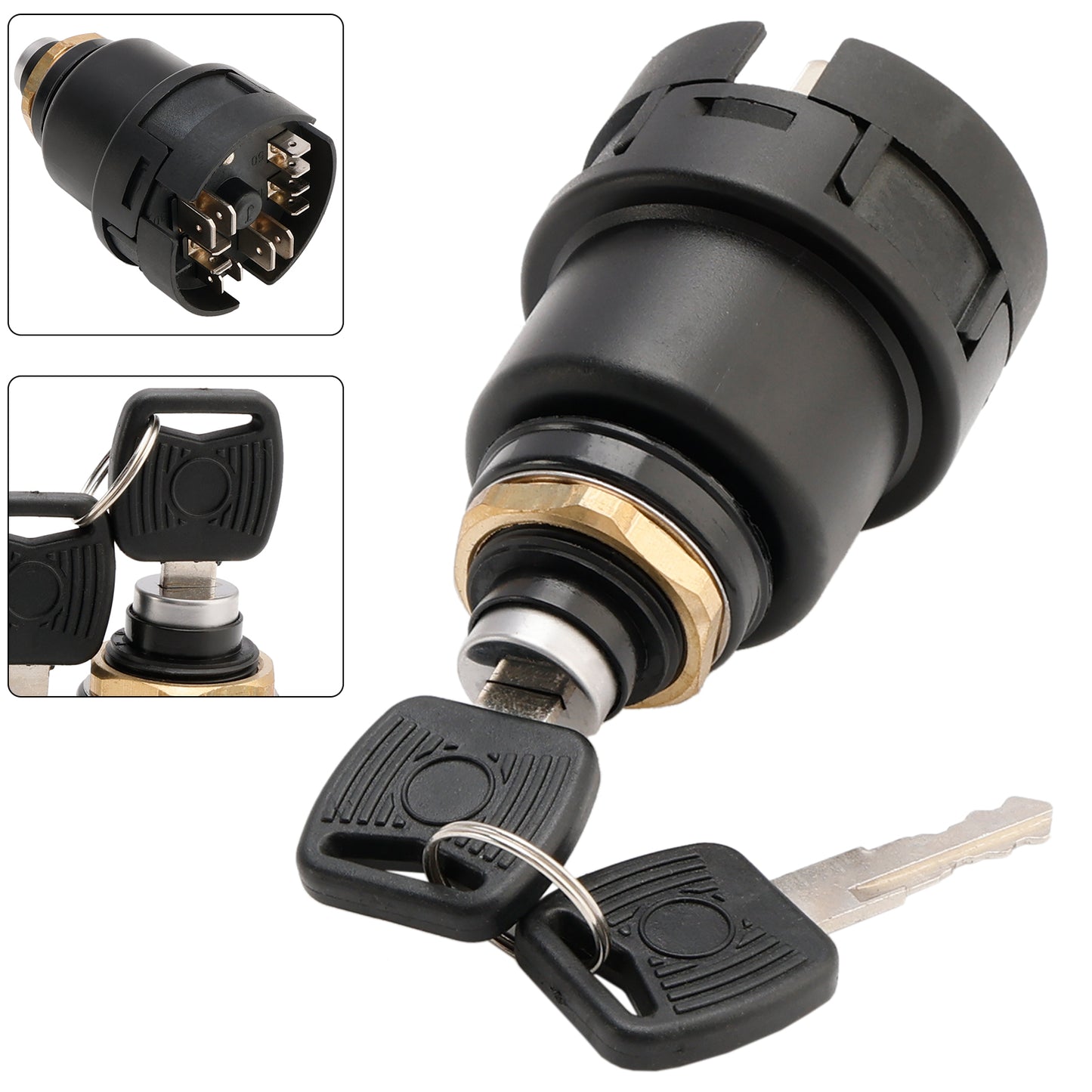 Ignition Switch Fits For YUCHAI Excavator 60 85 135 230-8 COBO Heavy equipment