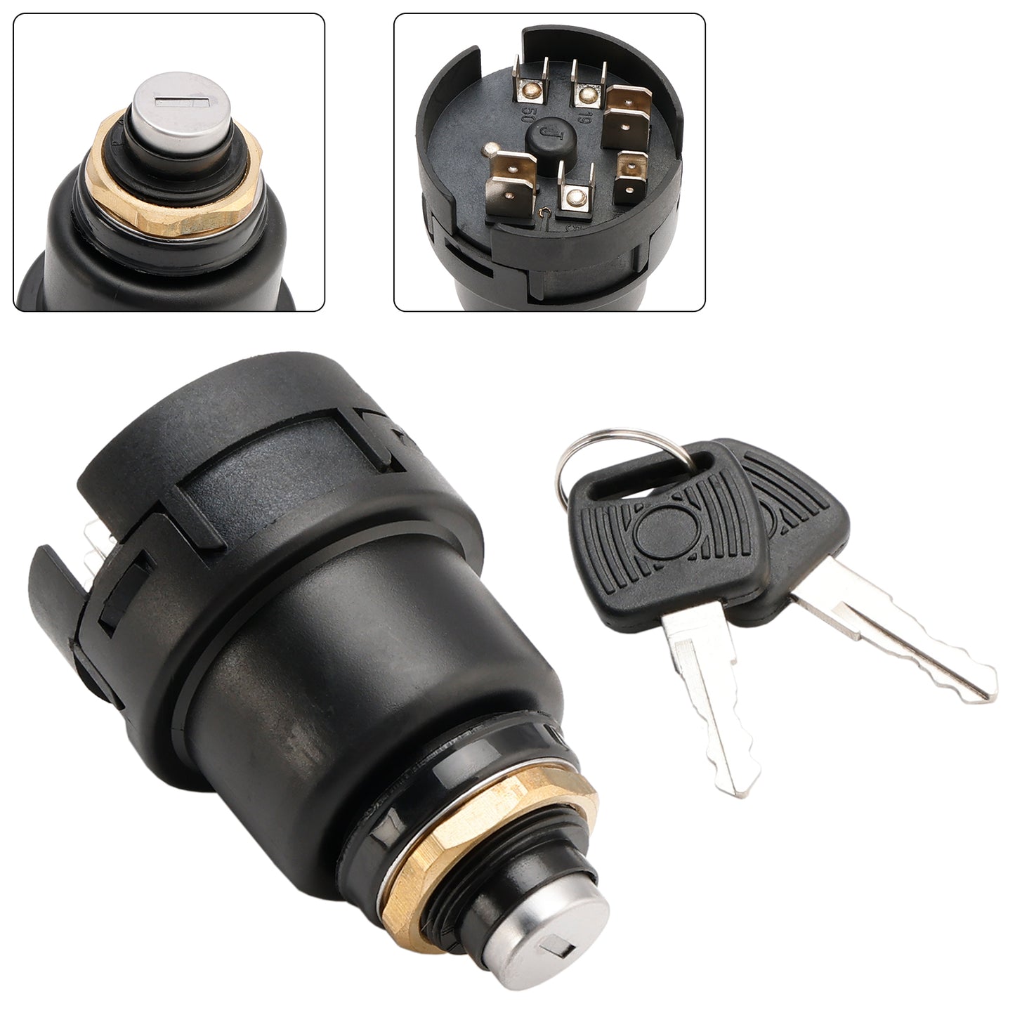 Ignition Switch Fits For YUCHAI Excavator 60 85 135 230-8 COBO Heavy equipment