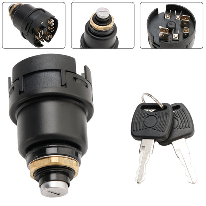 Ignition Switch Fits For YUCHAI Excavator 60 85 135 230-8 COBO Heavy equipment