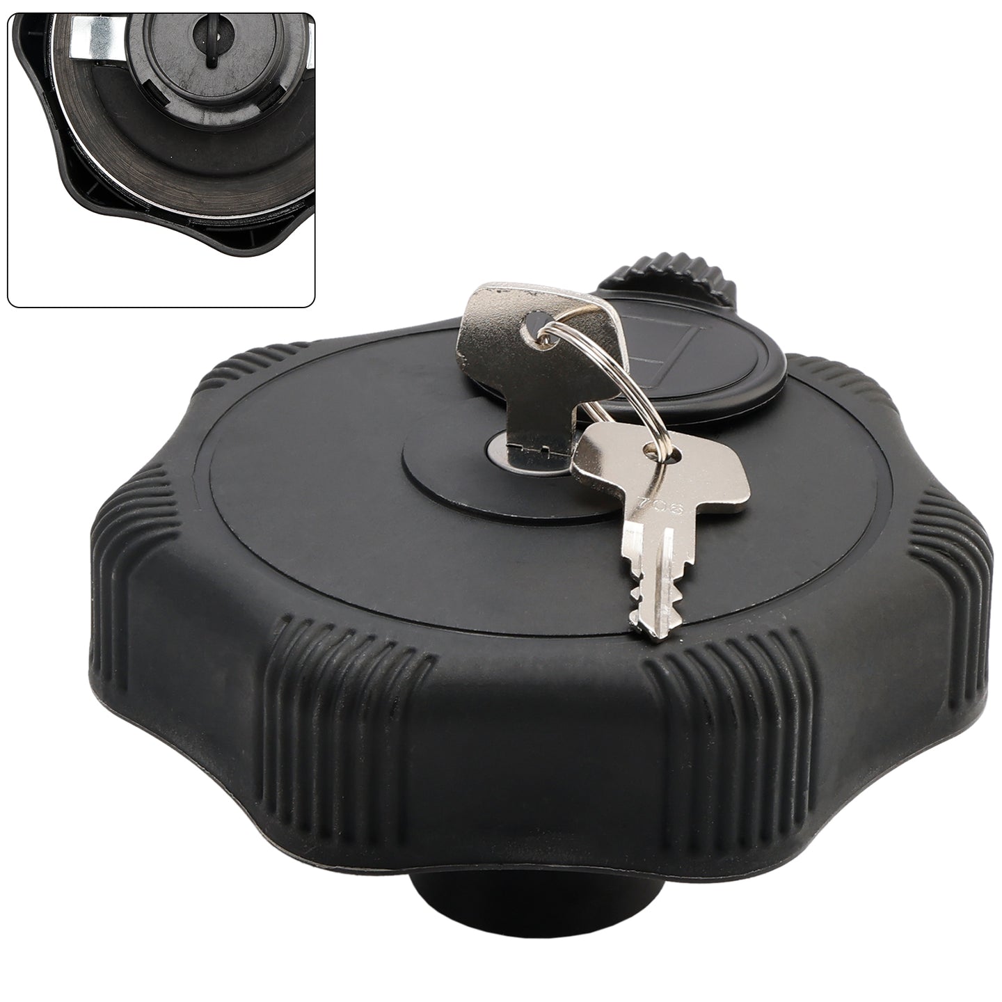 Fuel Tank Cap 7041664 With Keys For Liebherr R924 R944 Kubota U55-4 KX057-4