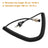 MH-31B8 Microphone Cable For Yaesu Car FT847 FT920 FT950 FT2000 Walkie Talkie