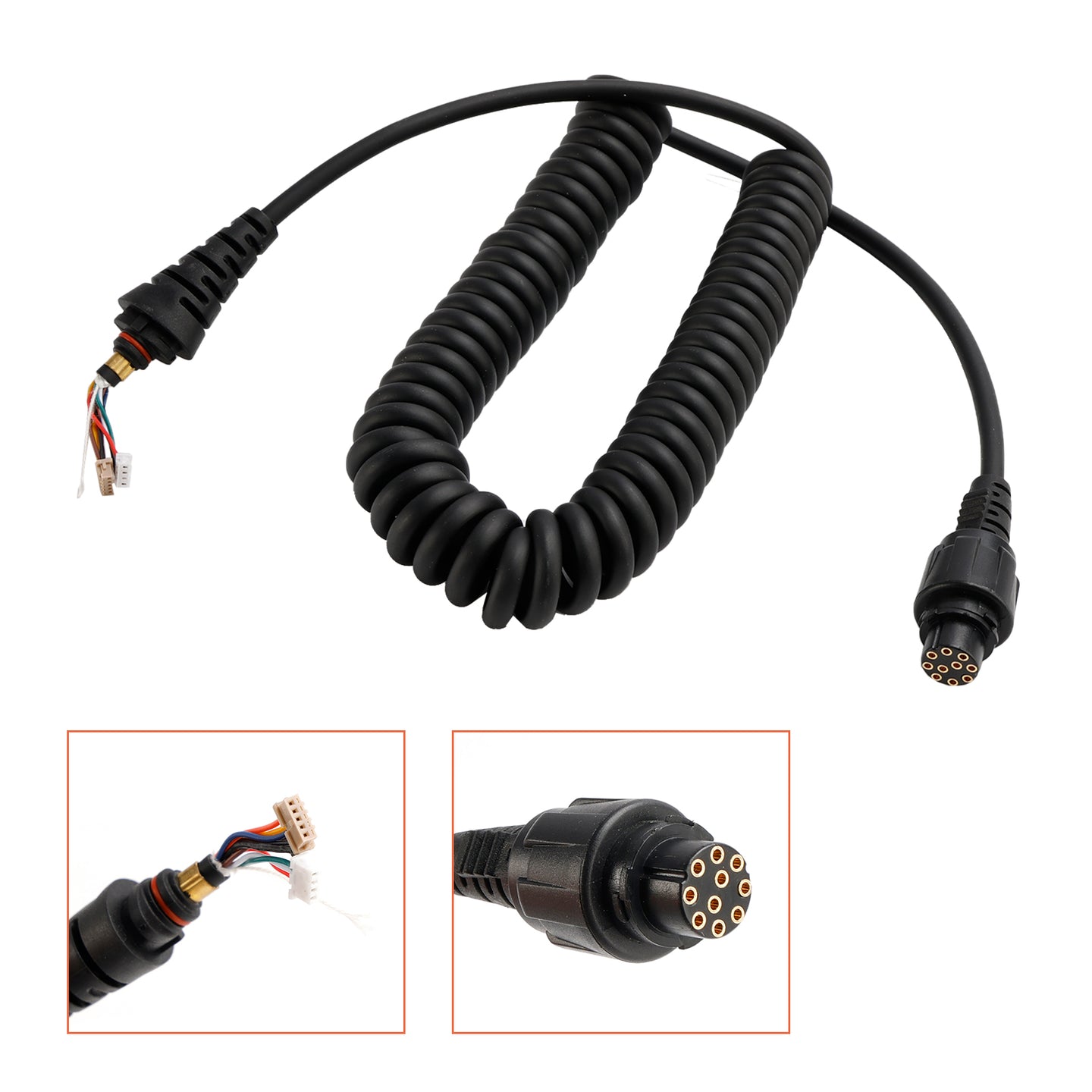 SM25A1 Display Screen Hand Microphone Cable For Hytera MD780 MD650 RD980 HM780