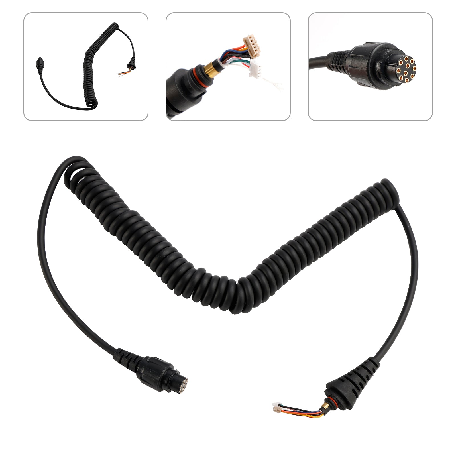 SM25A1 Display Screen Hand Microphone Cable For Hytera MD780 MD650 RD980 HM780