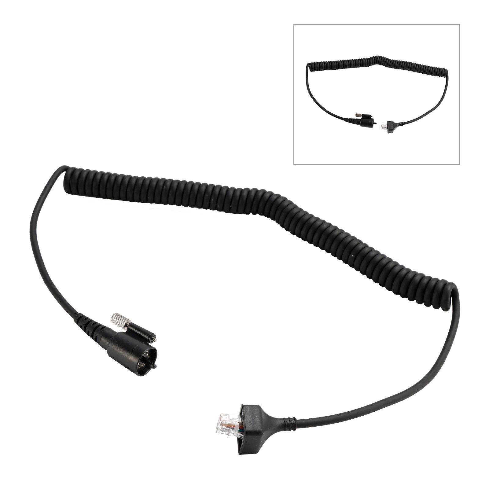 KMC27 Hand Microphone Cable For TK-690 TK-790 TK-890 TK-5710 TK-5810 TK-5910
