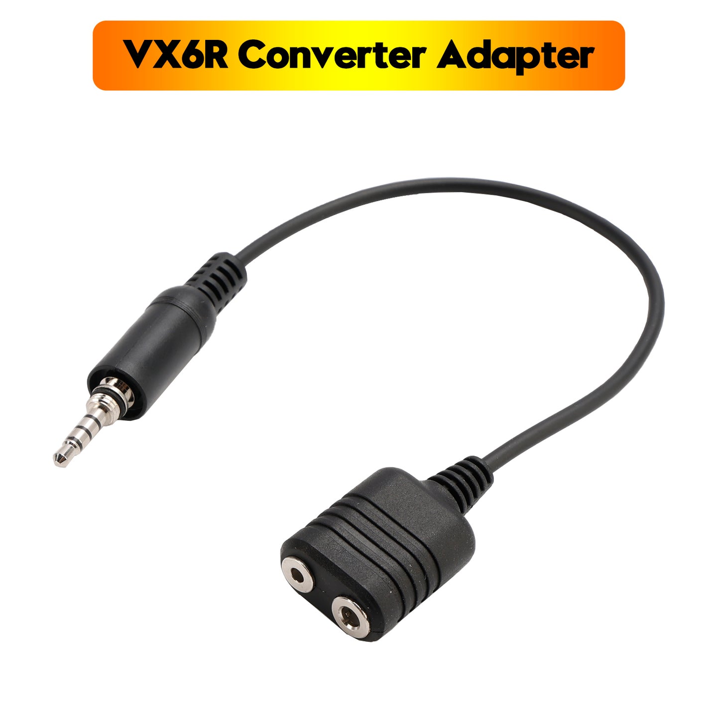K Interface Headset Port Converter Cable for Yaesu VX120 VX127 VX170 VX177 VX6E