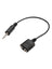 K Interface Headset Port Converter Cable for Yaesu VX120 VX127 VX170 VX177 VX6E