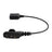 K Interface Headset Port Converter Cable for Hytera HYT PD780 PD700 PD980 PD788G