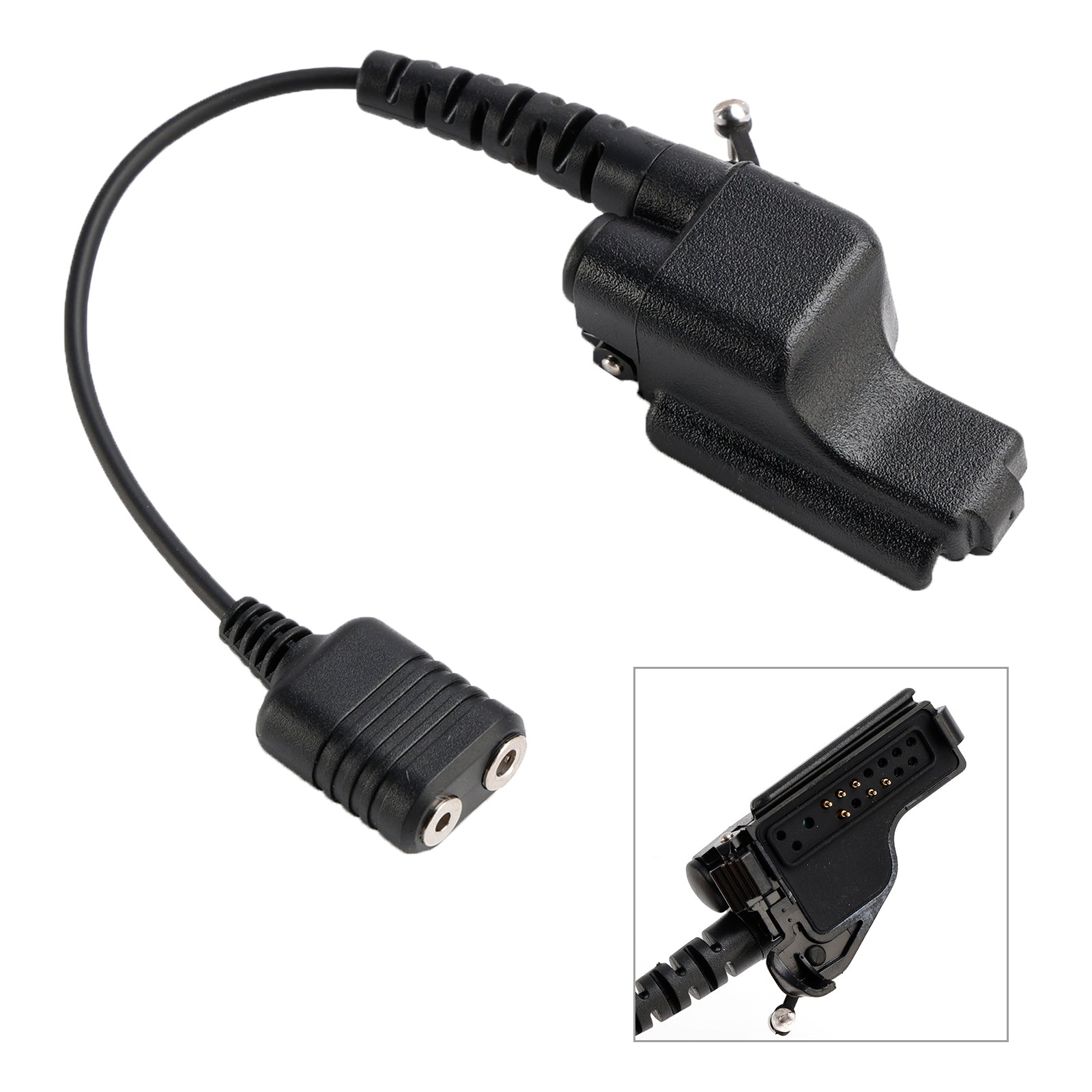 K Interface Headset Port Converter Cable for HT1000 MTS2000 MT2000 GP900 MTX838