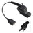 K Interface Headset Port Converter Cable for HT1000 MTS2000 MT2000 GP900 MTX838