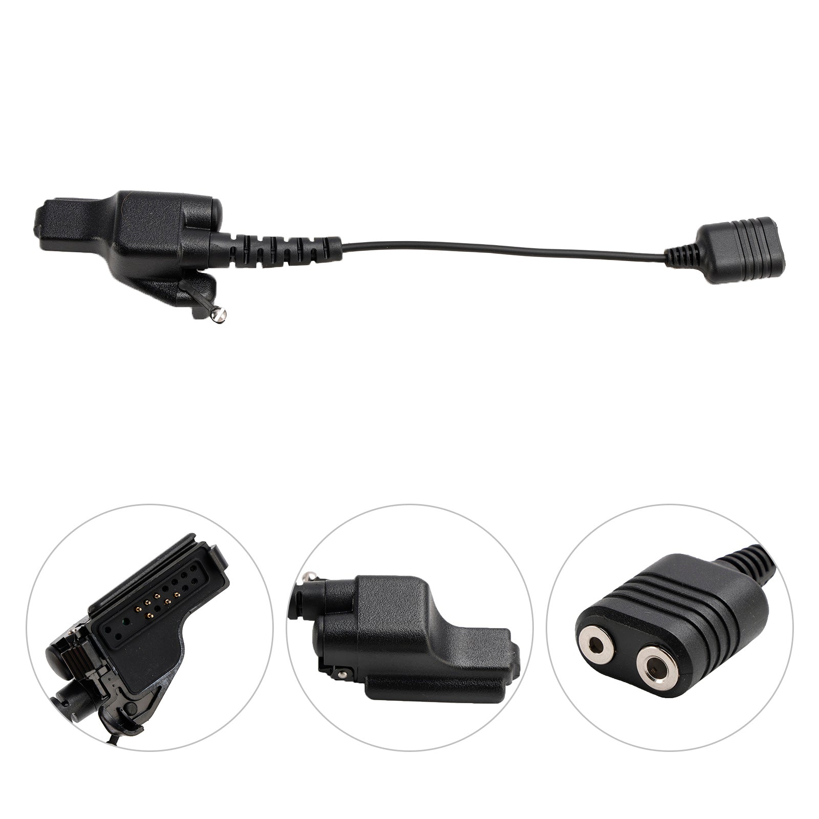 K Interface Headset Port Converter Cable for HT1000 MTS2000 MT2000 GP900 MTX838