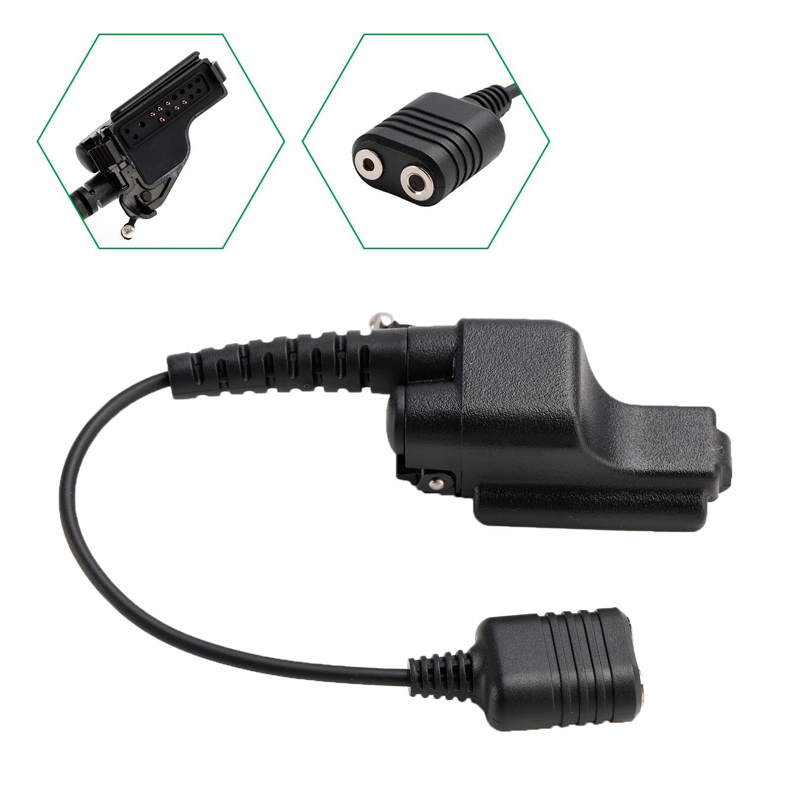K Interface Headset Port Converter Cable for HT1000 MTS2000 MT2000 GP900 MTX838